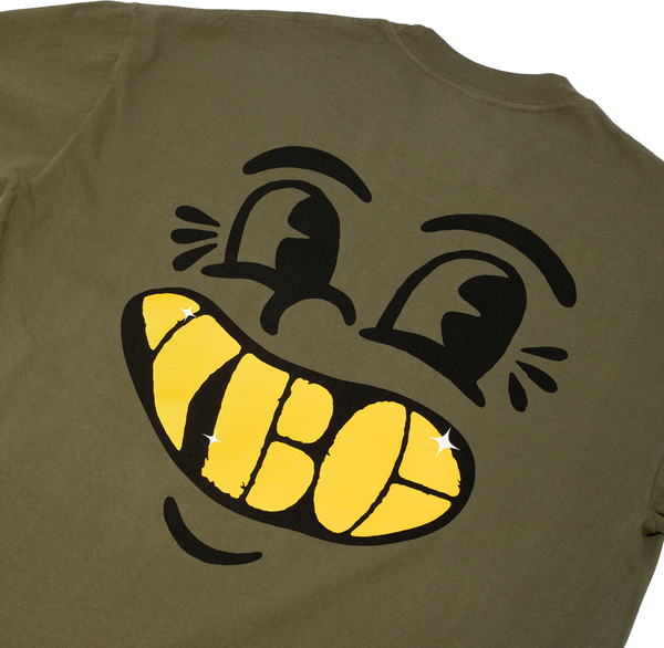 GRILLED CHEESE T-SHIRT (ARMY GREEN)