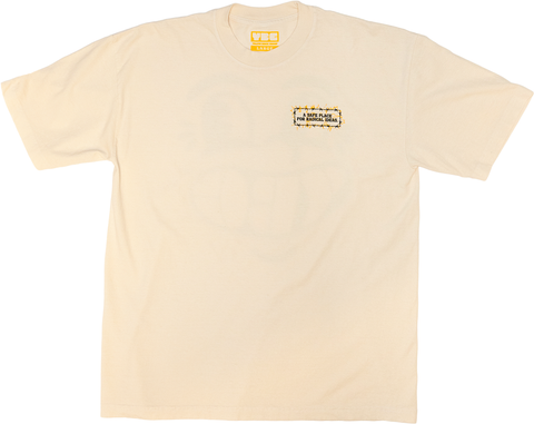 GRILLED CHEESE T-SHIRT (CREAM)